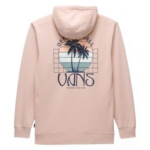 VANS Neon Pull Over Hoodie Rose Smoke